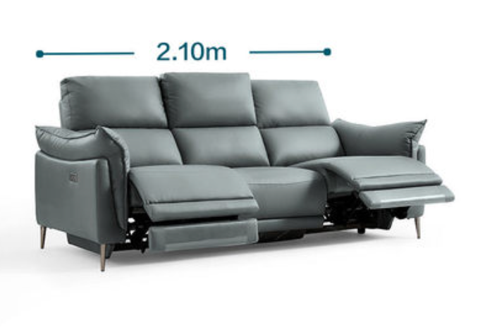  Industry . leather chaise longue 