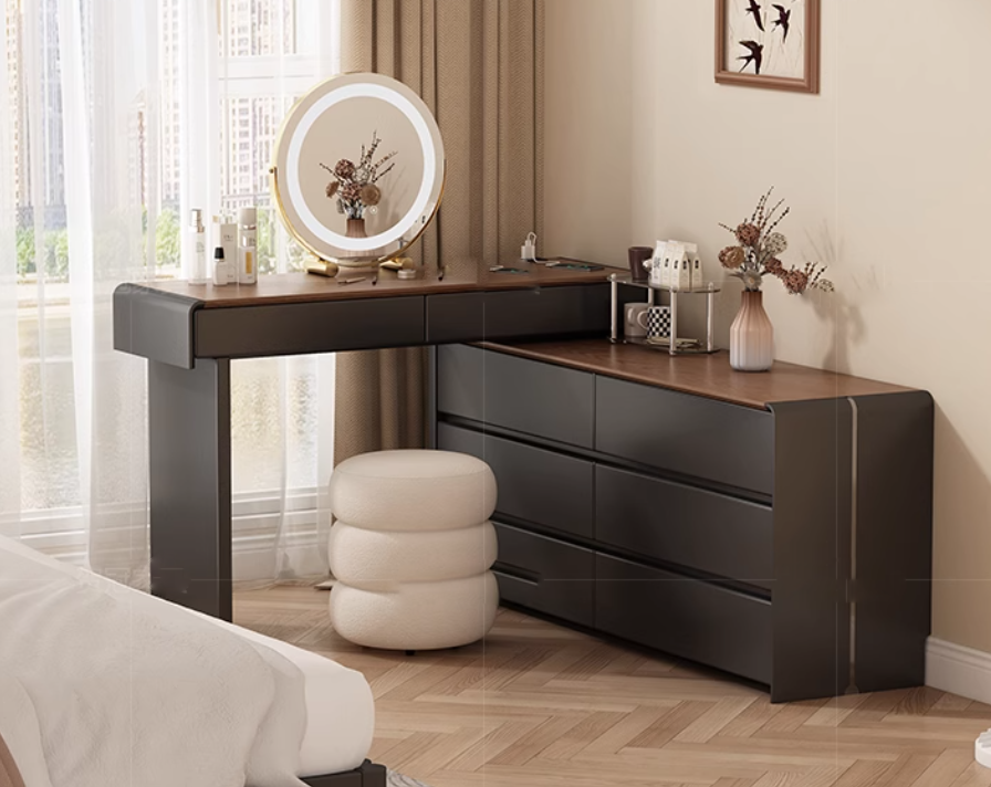  Modern dressing table and chest of drawers 