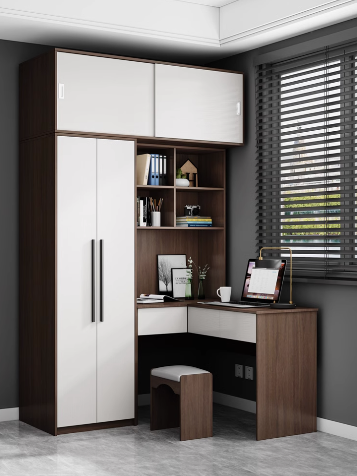  Wardrobe with desk 