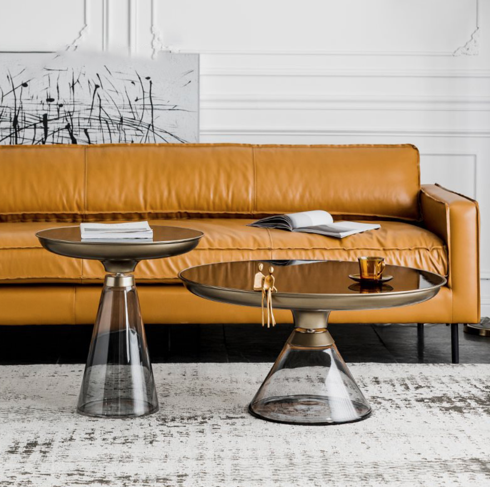  Modern glass table 