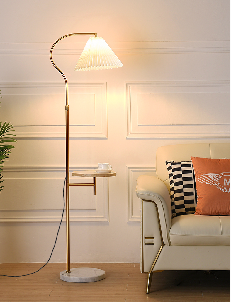  table with lighting 
