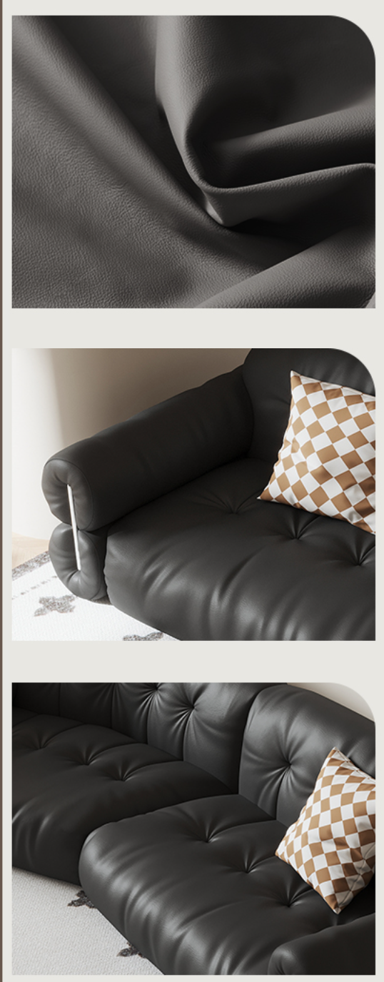  Rudai leather sofa 