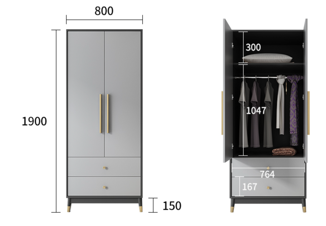  خزانة ملابس oley 