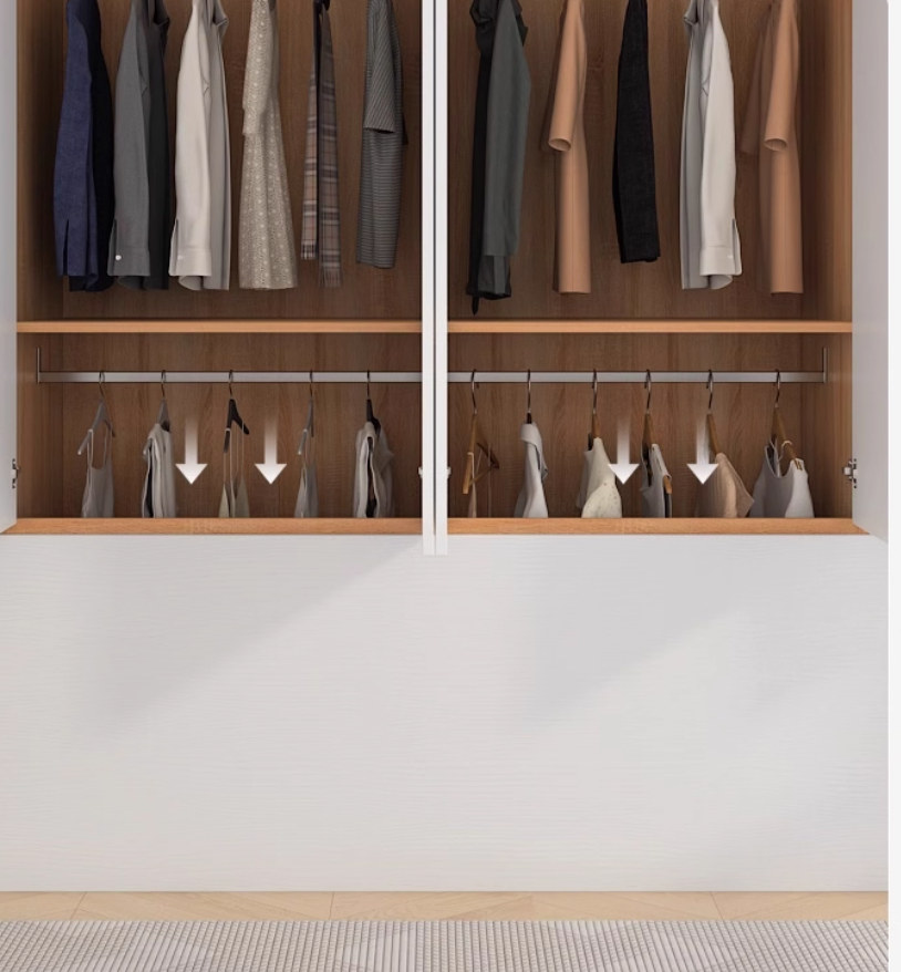  Wooden wardrobe 