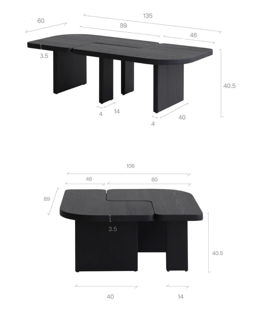  Coffee table combination 