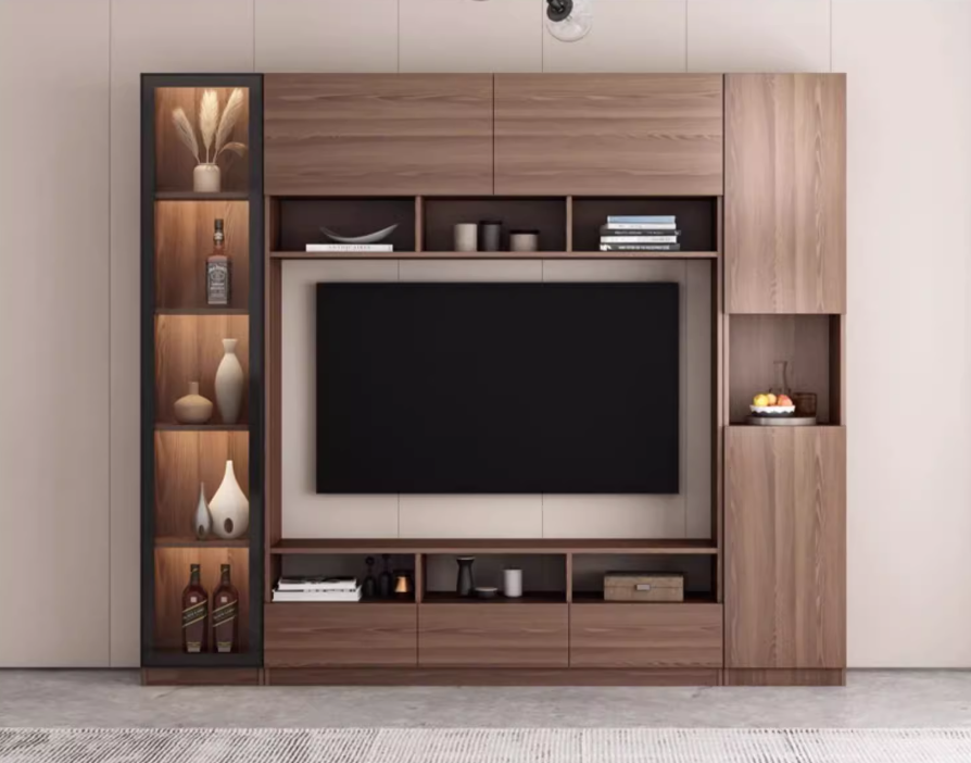 Multifunctional TV cabinet 