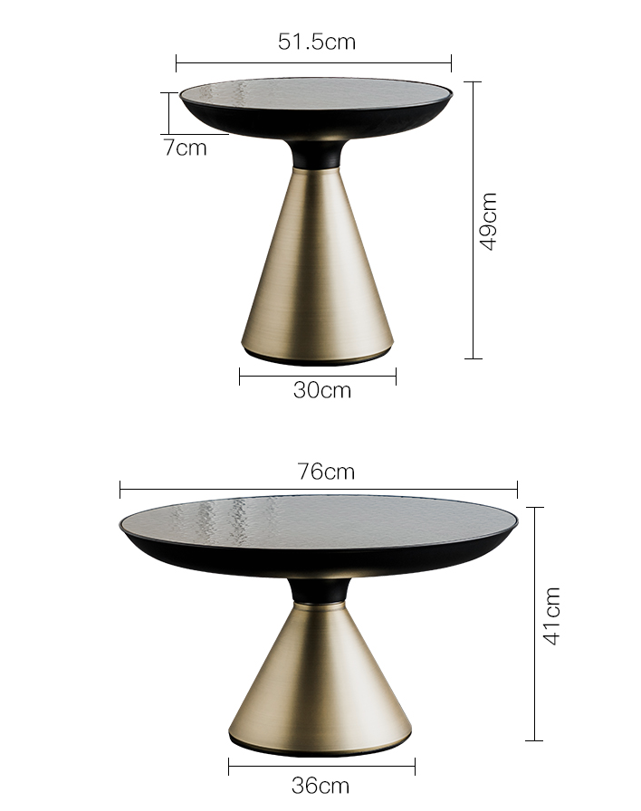  Nordic luxury coffee table 