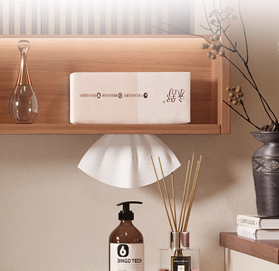  Wooden bathroom cabinet with storage mirror 