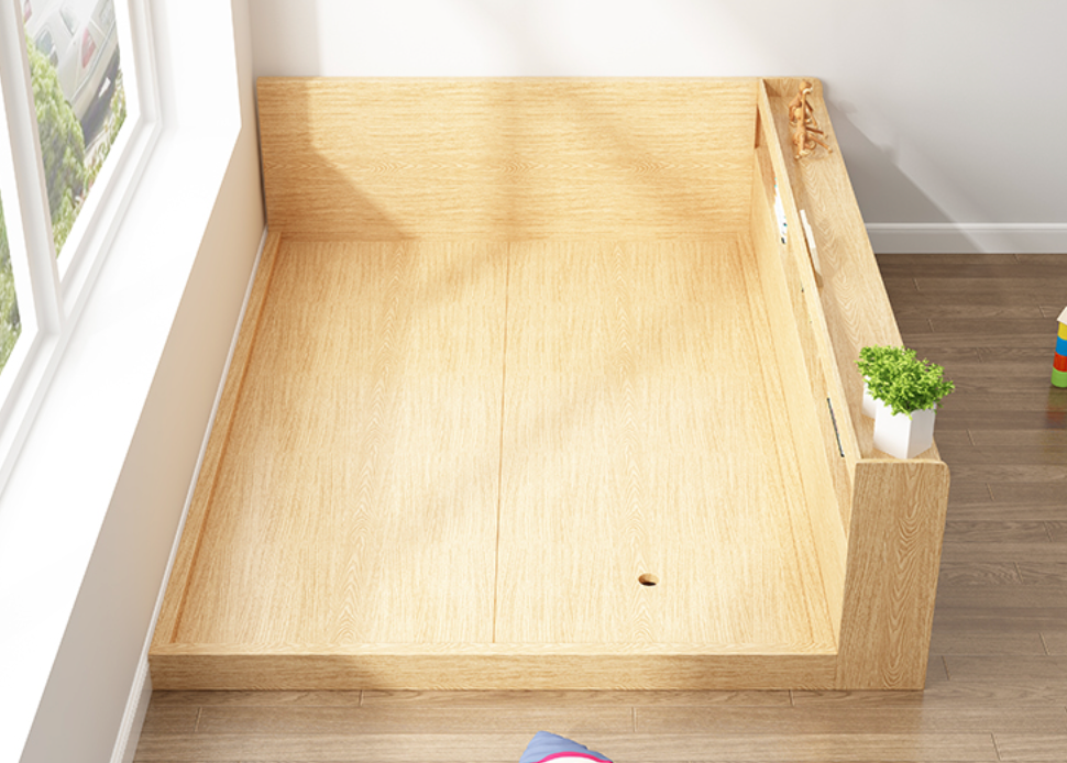  Bed with sideboard Yadeju 