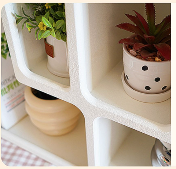  Curved storage shelf 