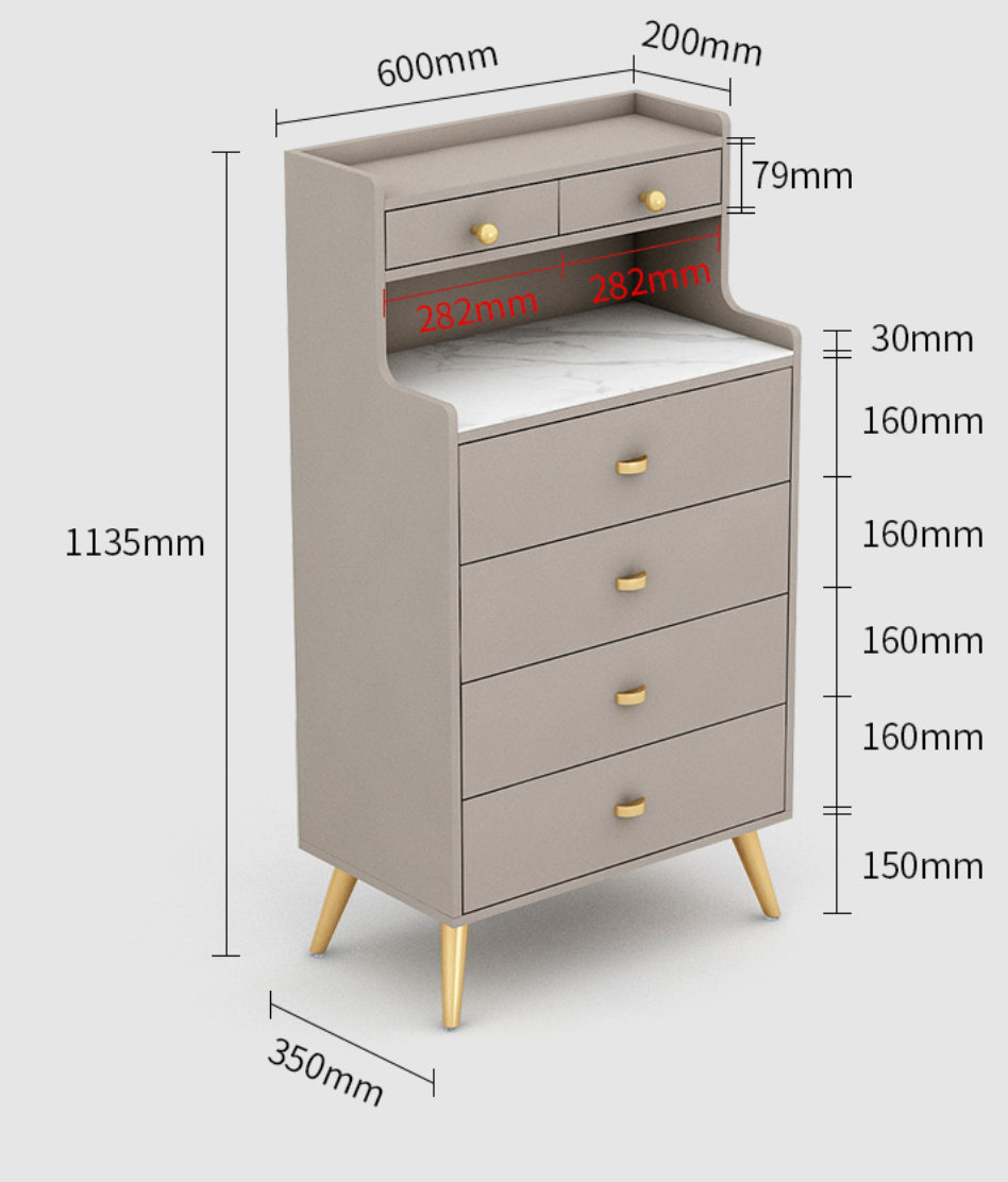 Nordic chest of drawers 