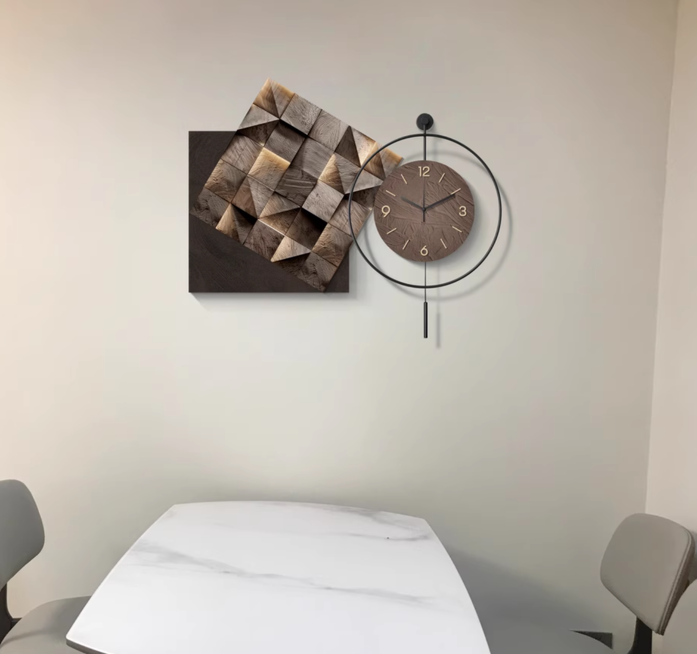  Chu wall clock 