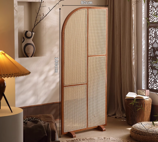  Rattan partition 