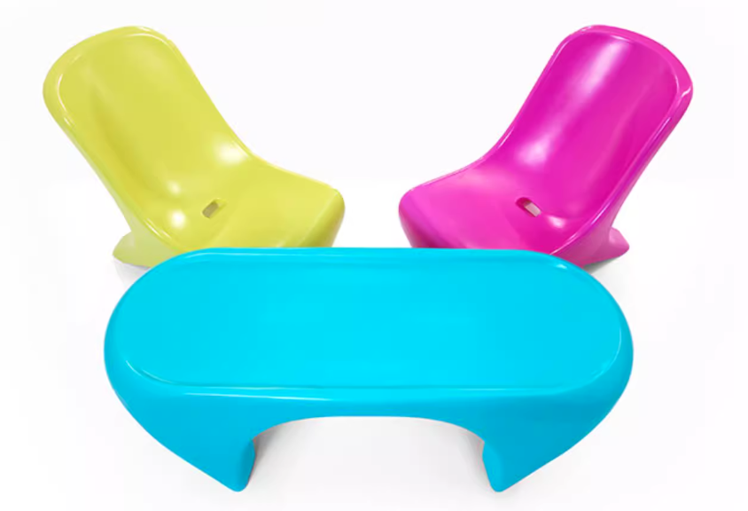  Set of 2 chairs and table Step2 