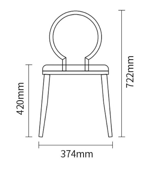  Dressing table with chair and mirror 