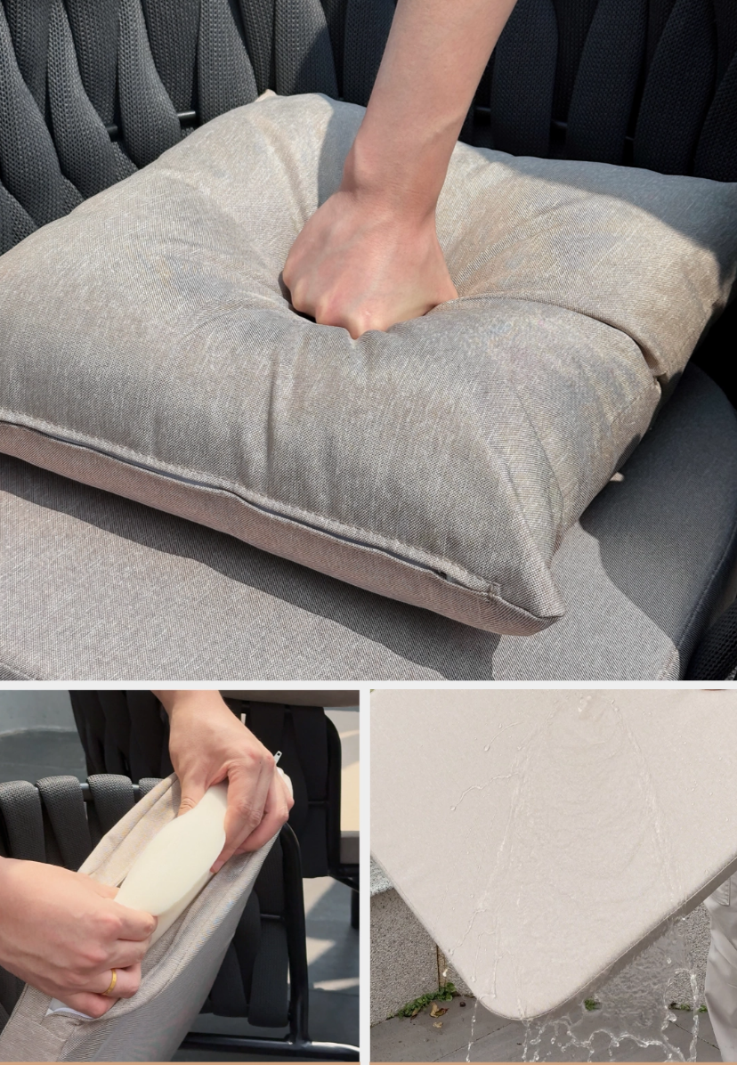  طقم طاولة وكراسي خارجية بتصميم عصري 
