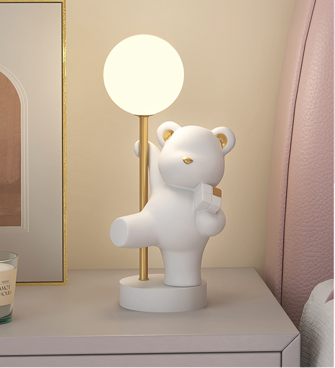  Bear lamp 