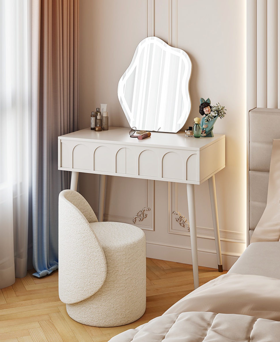  Table with chair and mirror 