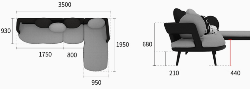  Aiyimeier design sofa 