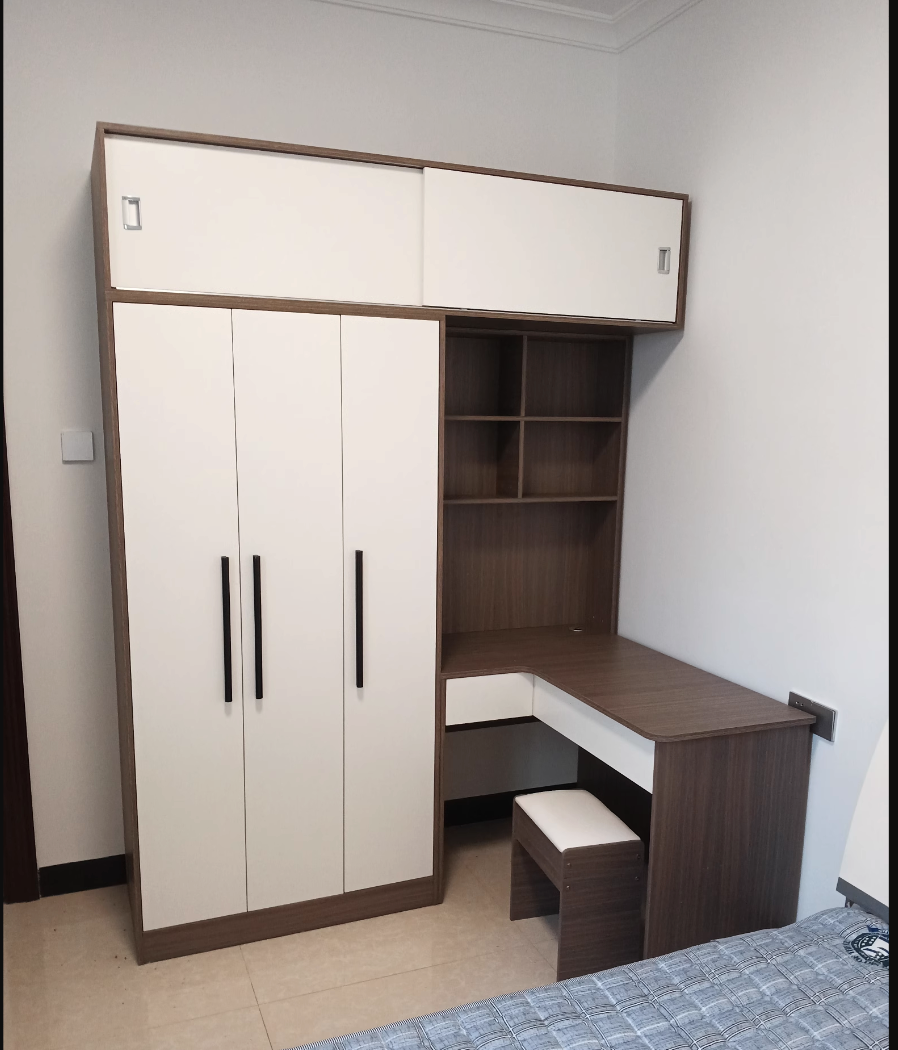  Wardrobe with desk 