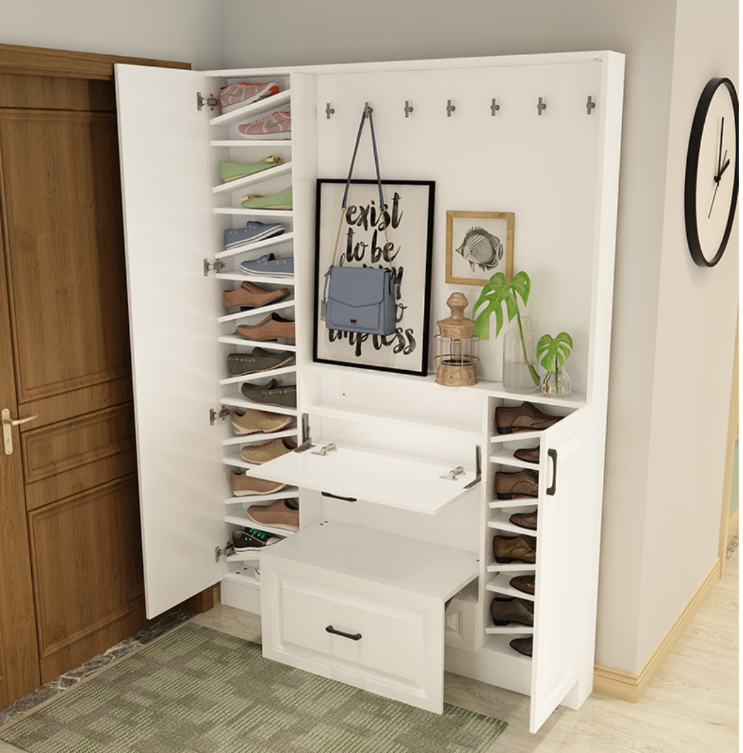  wooden wardrobe 
