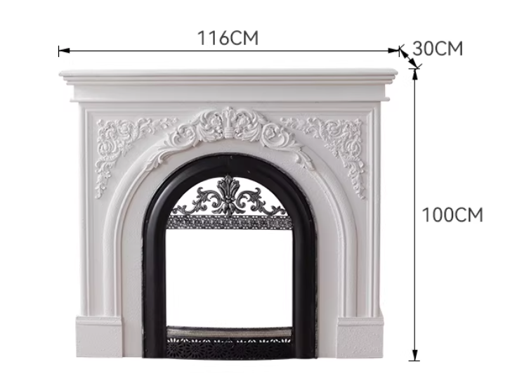  Vintage fireplace decor 