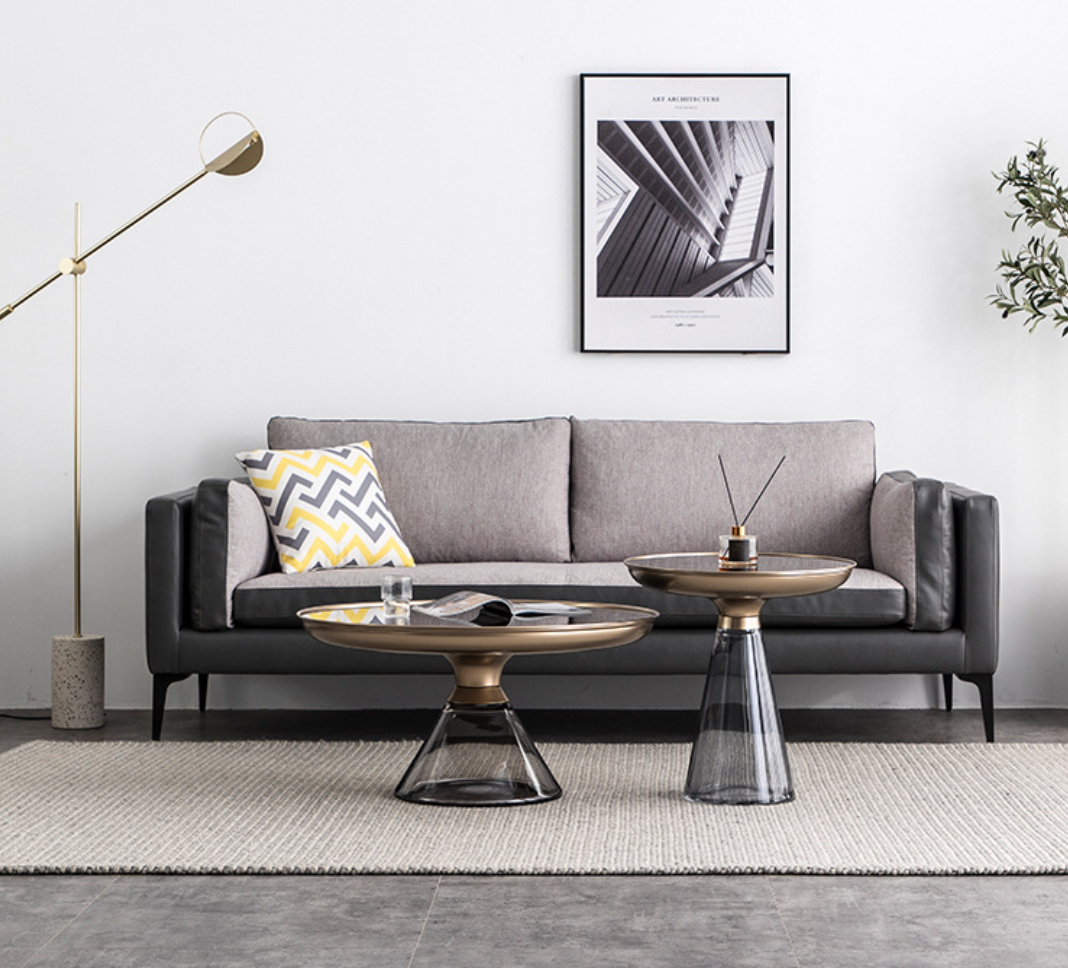  Modern glass table 