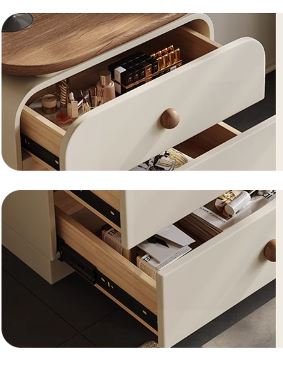  A dressing table with a built-in cabinet 