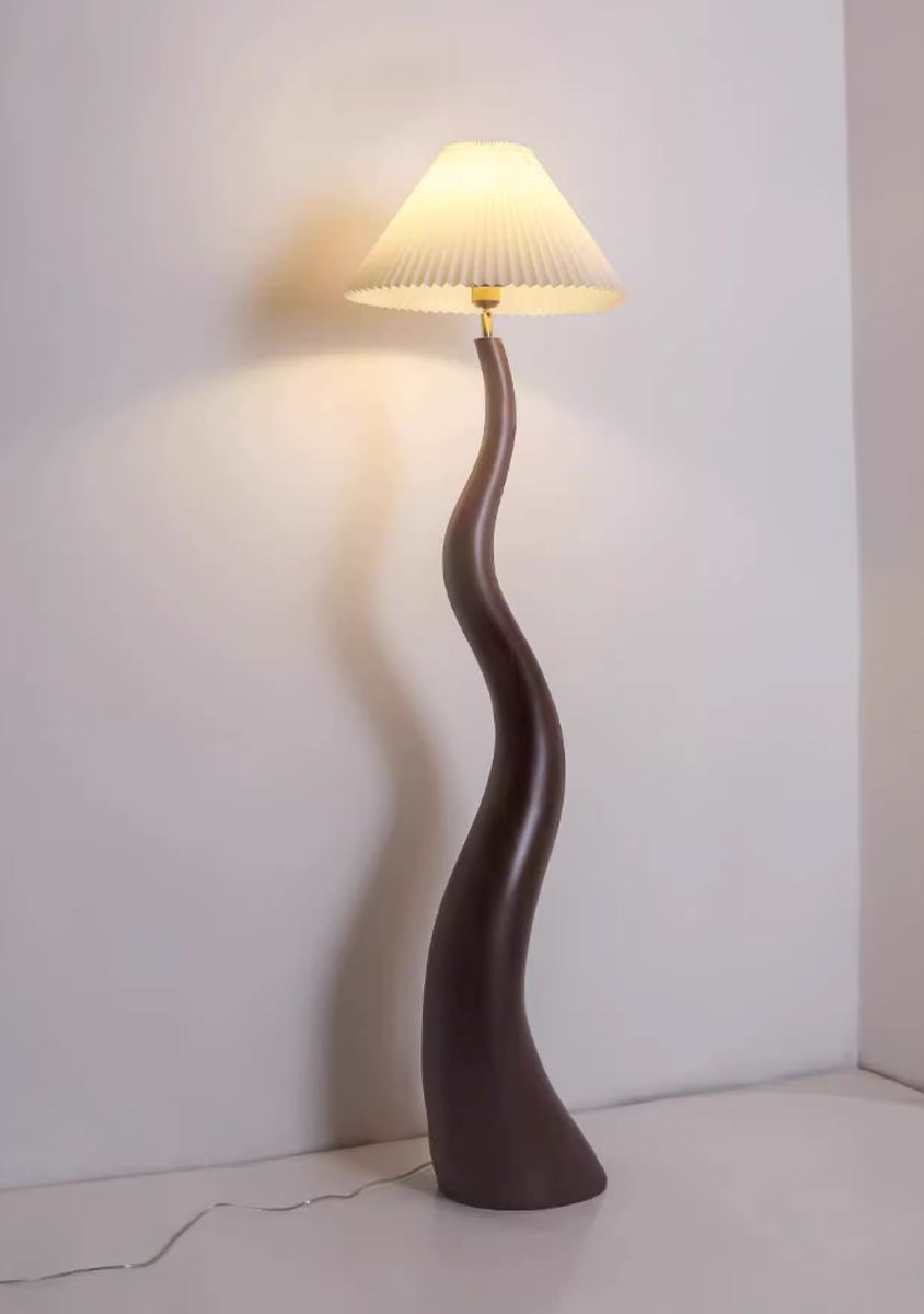  مصباح أرضي متموج 