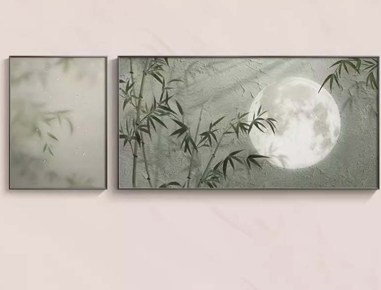 Set of two bidichu paintings 