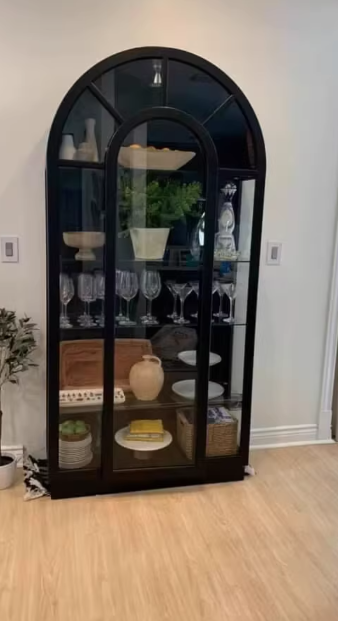  Glass door wardrobe 