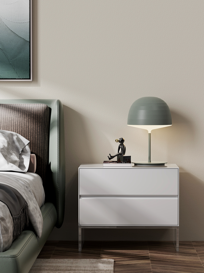  Acrylic bedside table 