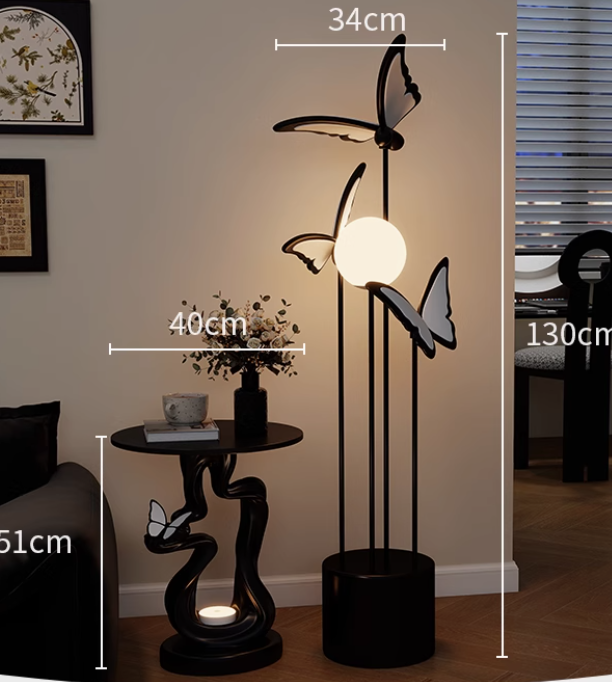  Butterfly shaped lamp 