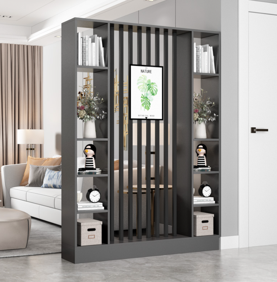  Partitioned cupboard with shelves 