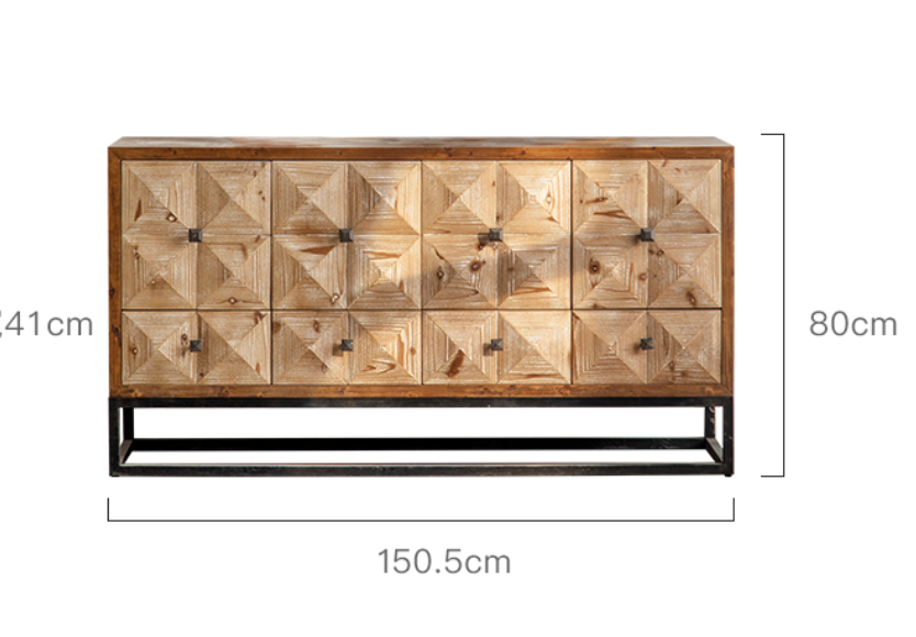 Vintage rustic bookcase 