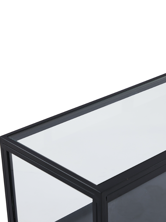  glass tv bookcase 