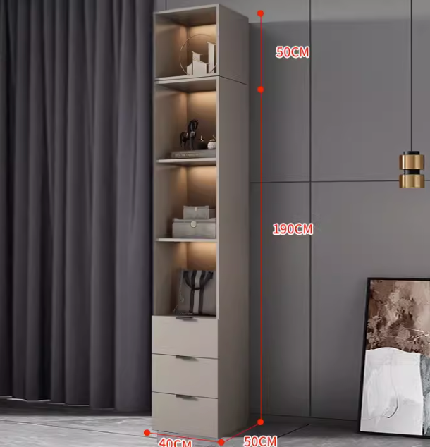  Glass door wardrobe 