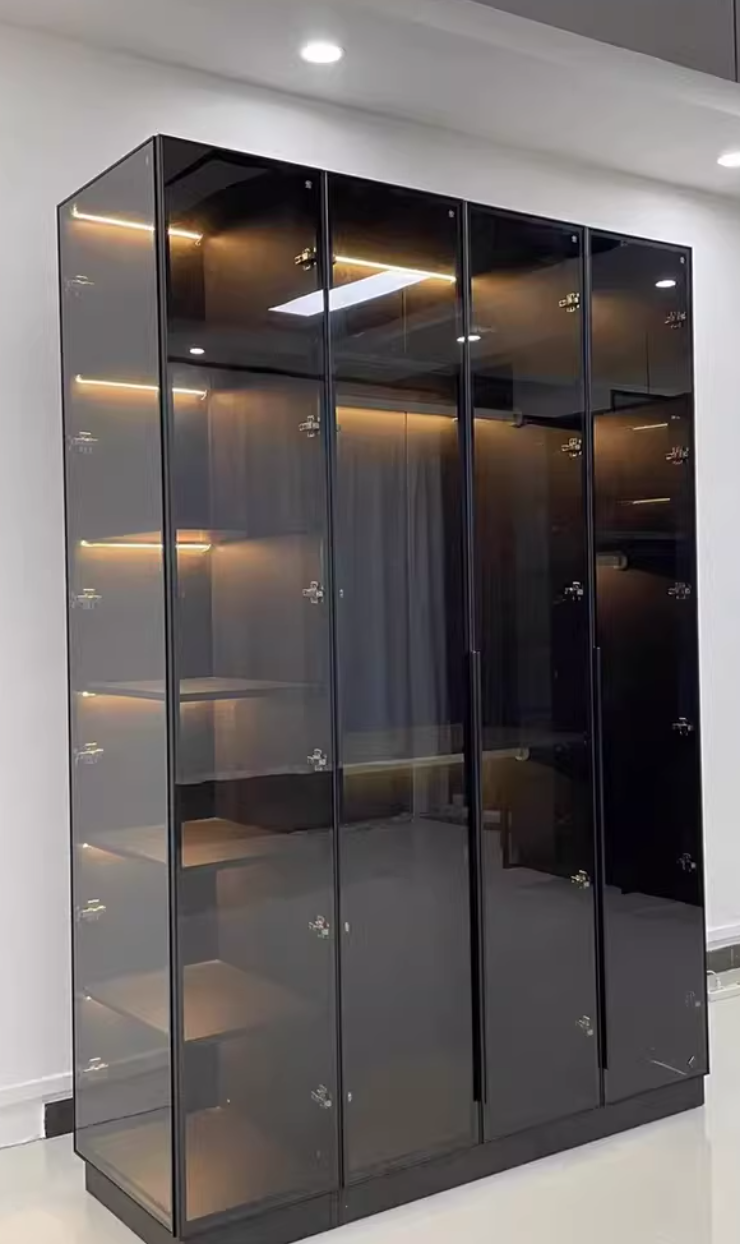  Glass wardrobe 