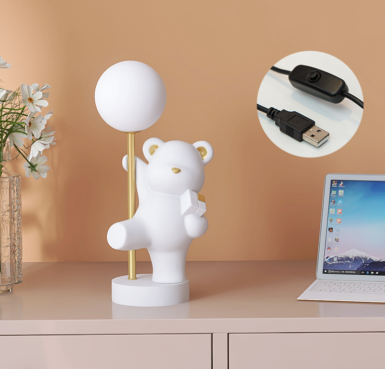  Bear lamp 