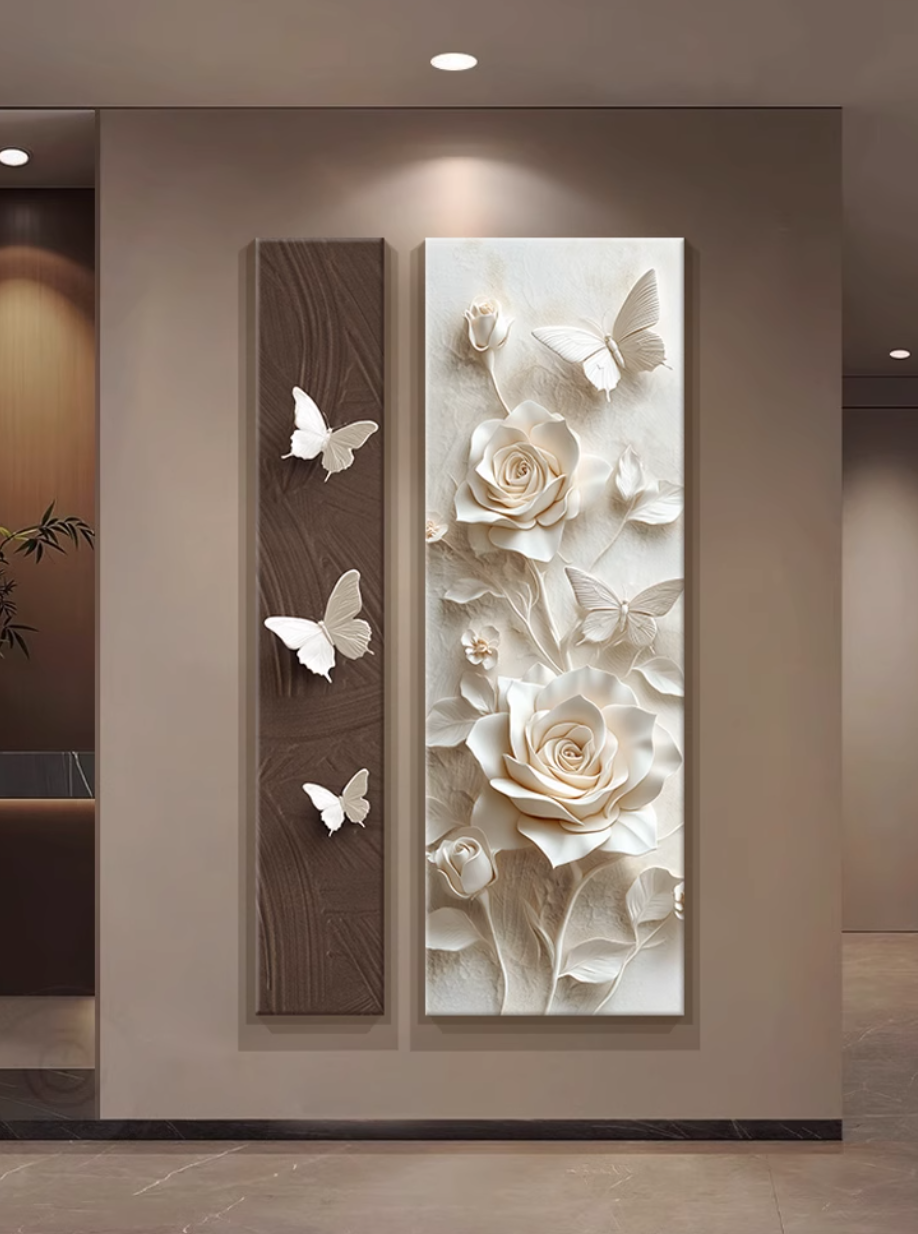  Two-part flower shape board 