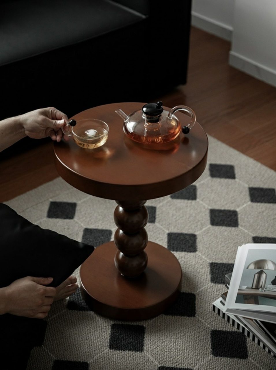  Round side table 