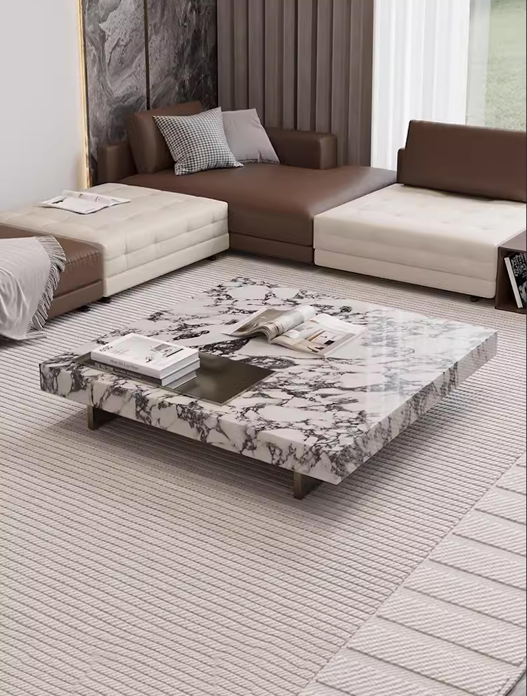  Marble coffee table 