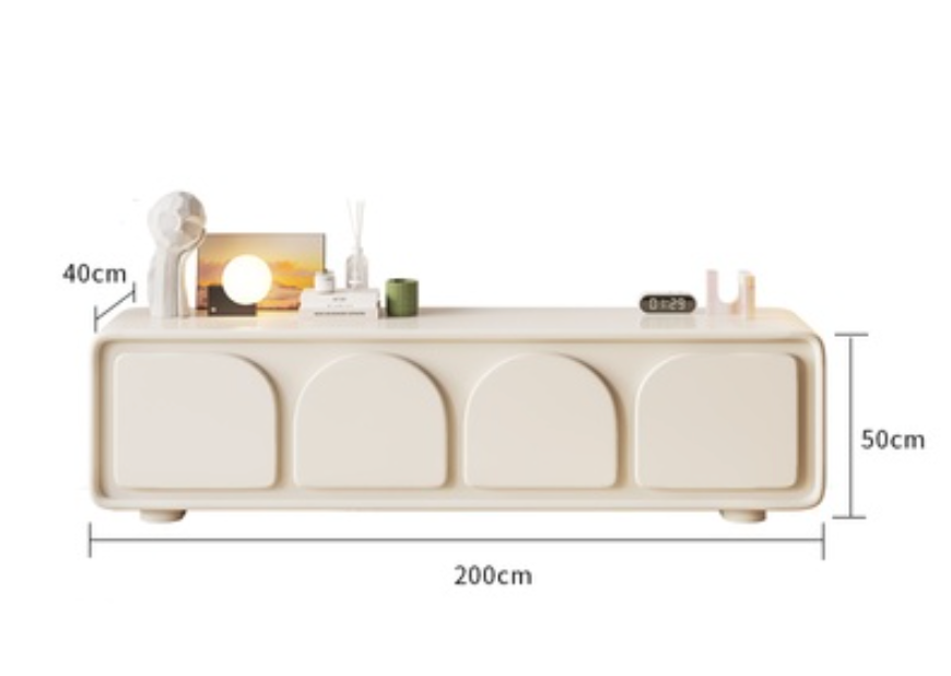  Geometric cream furniture 