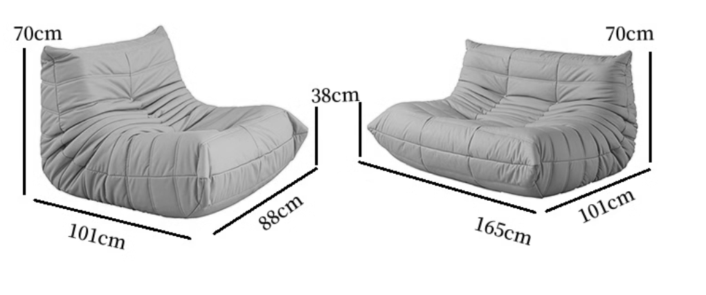  Caterpillar sofa 