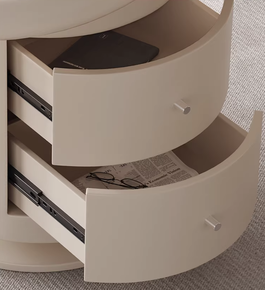  Creamy beige office with chair 