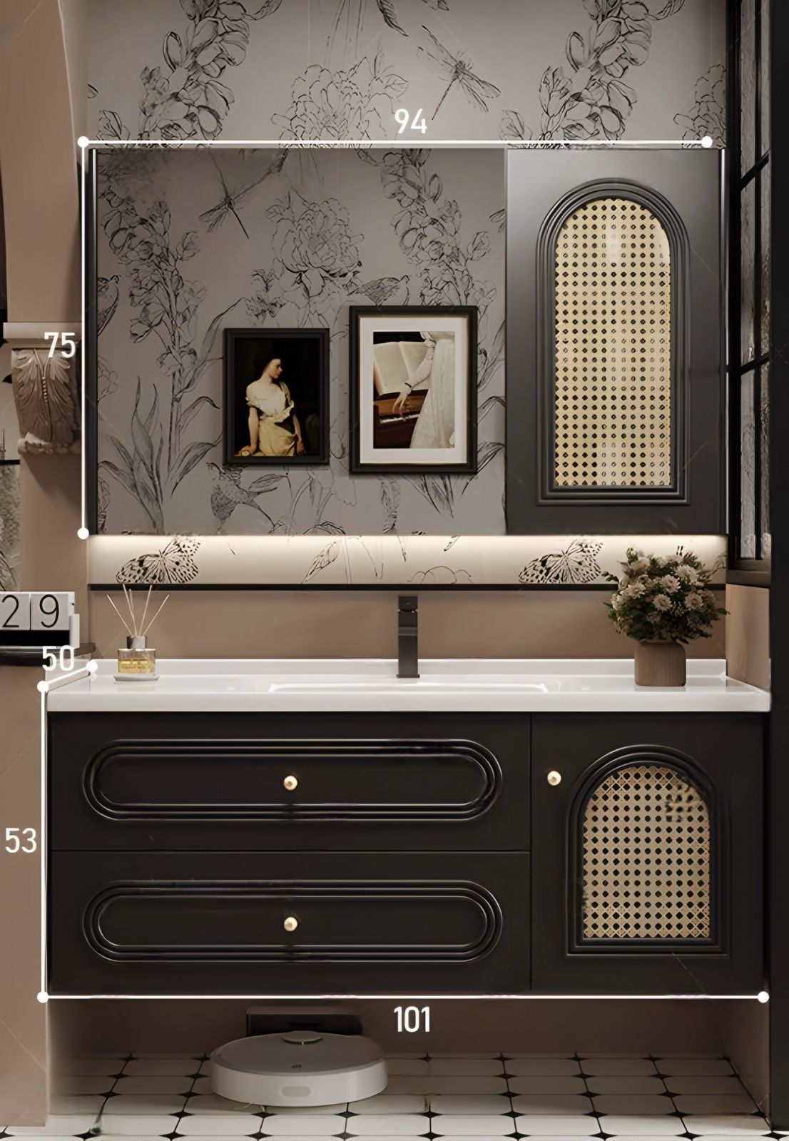  مغسلة حمام تشيمينغ 