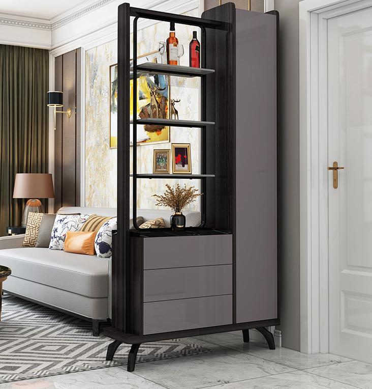  Stylish divider with drawers 