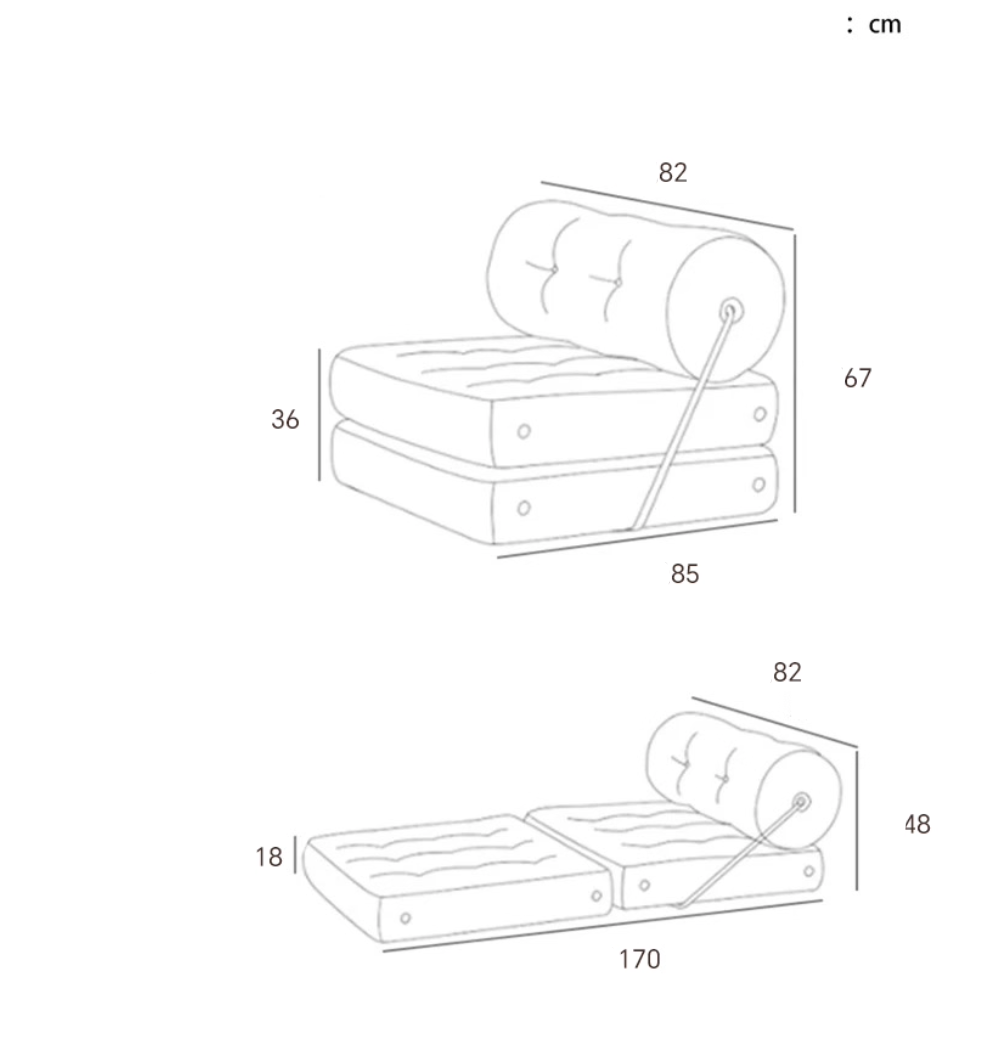  Ouderi folding sofa 