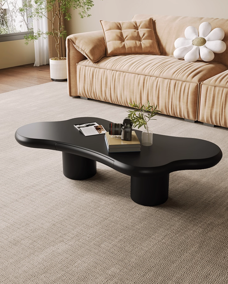  wavy pattern coffee table 