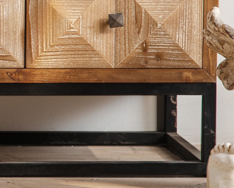  Vintage rustic bookcase 